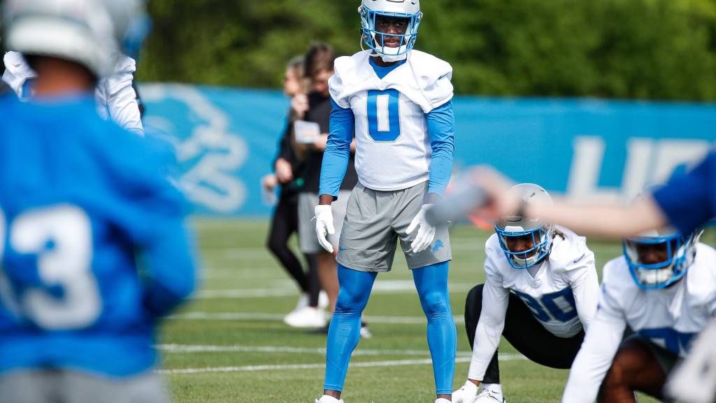 #Lions CB Terrion Arnold to reporters today: “If my mom was a receiver, I’d jam her in the dirt. …. And she knows that.”