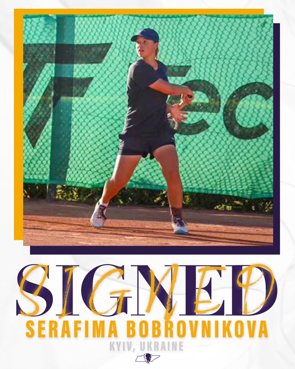 𝐒𝐈𝐆𝐍𝐄𝐃 ✍️

Bison Nation, join us in welcoming Serafima to the Herd ‼️

#IntoTheStorm ⛈️ | #HornsUp 🤘