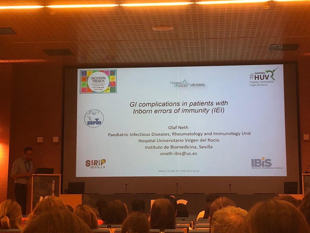 Peter Olbrich (@petolb_huvr) on Twitter photo #moderntrends in infectious diseases and immunology in #Seville 2024.
Great interactive cases. Lectures given by outstanding national and international experts.
Very proud and happy to have this course in our hospital.
<a href="/HospitalUVRocio/">HospitalUVRocio</a> <a href="/PediatriaLa/">Pediatría, Infecciosas y Tropicales. H. La Paz</a> <a href="/pediatriaHUVR/">Pediatría y Áreas Específicas HUVR</a> <a href="/seipweb/">SEIP</a> #moderntrends in infectious diseases and immunology in #Seville 2024.
Great interactive cases. Lectures given by outstanding national and international experts.
Very proud and happy to have this course in our hospital.
<a href="/HospitalUVRocio/">HospitalUVRocio</a> <a href="/PediatriaLa/">Pediatría, Infecciosas y Tropicales. H. La Paz</a> <a href="/pediatriaHUVR/">Pediatría y Áreas Específicas HUVR</a> <a href="/seipweb/">SEIP</a>