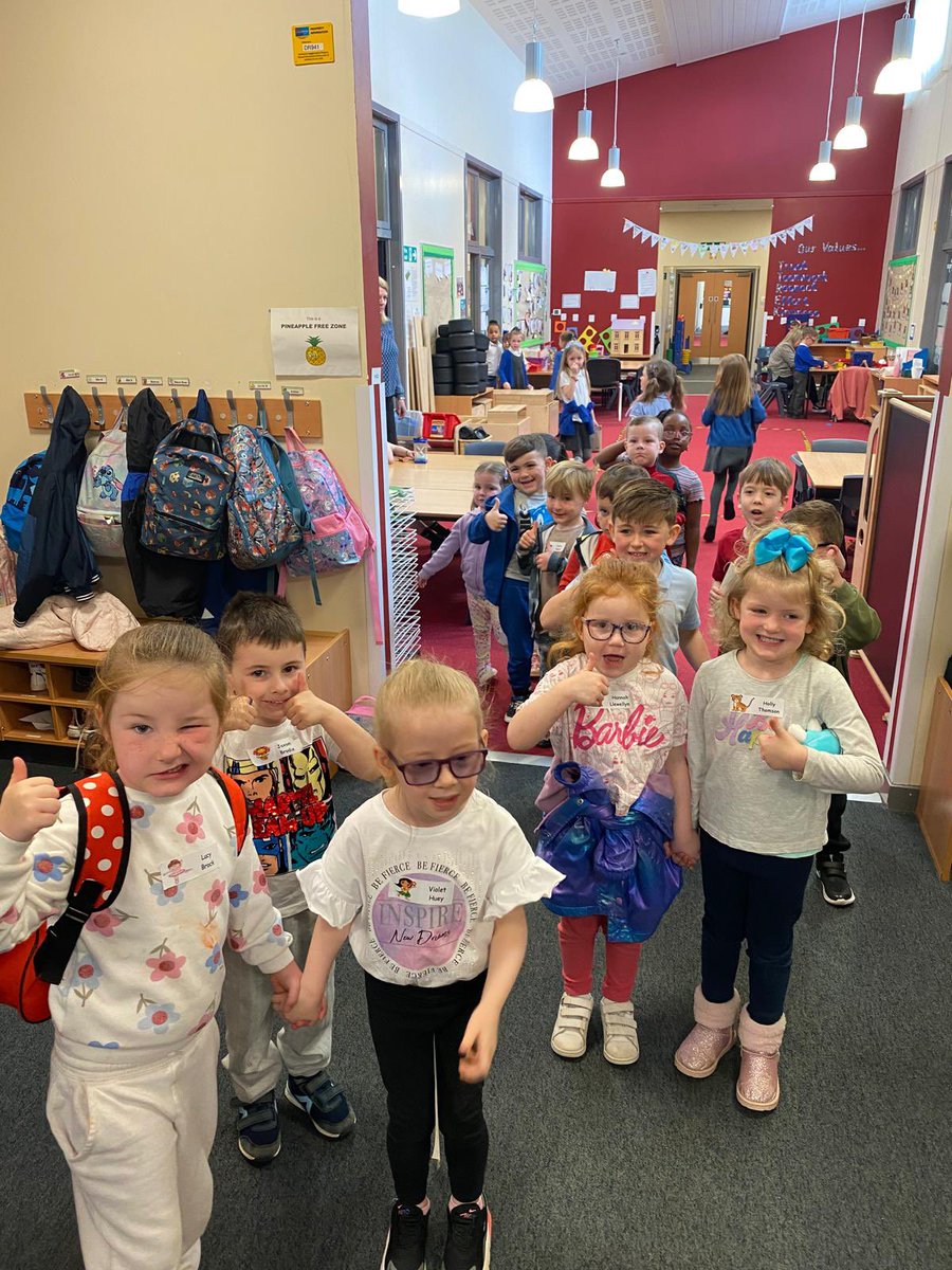 It was just wonderful meeting our pre-entrants again this week for their class visit. They all did such a great job and we look forward to seeing them for lunch next week #itsSLC 💙👏