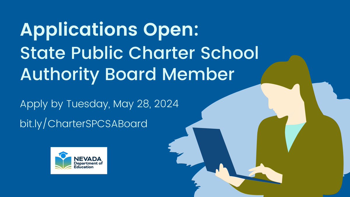 Are you interested in making a meaningful impact to students? NDE invites individuals to apply for appointment to the State Public Charter School Authority (SPCSA) board. Applications can be submitted online before 5 p.m. Tuesday, May 28, 2024 at bit.ly/CharterSPCSABo….