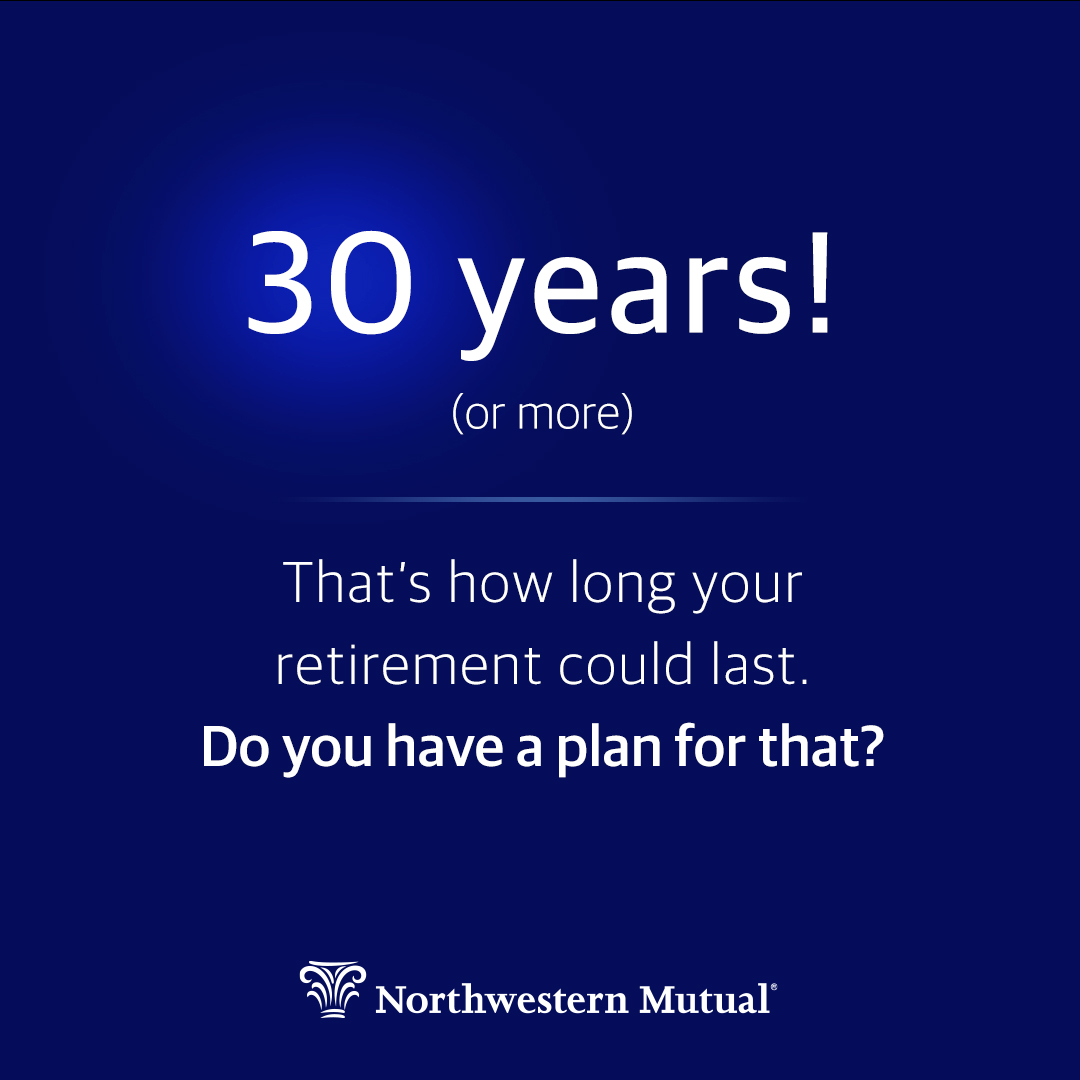 Retirement is a new phase of your life that could last 30 years or more. 

Wanted to share an interview with retirement and longevity expert Steve Vernon. Here’s his advice on planning for a long retirement. northwesternmutual.com/life-and-money…