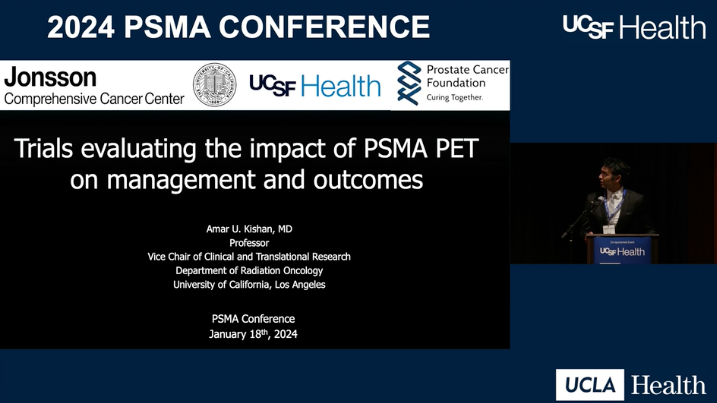 Trials evaluating the impact of PSMA PET on management and outcomes. Presentation from @AmarUKishan @UCLA discussing PSMA PET imaging and its role in refining intermediate clinical endpoints like metastasis-free survival > bit.ly/3PmZw6N @PSMAconference
