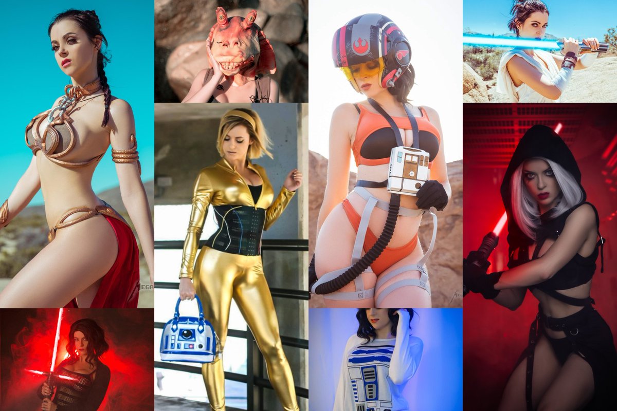 My Star Wars cosplays over the years patreon.com/posts/10391979…