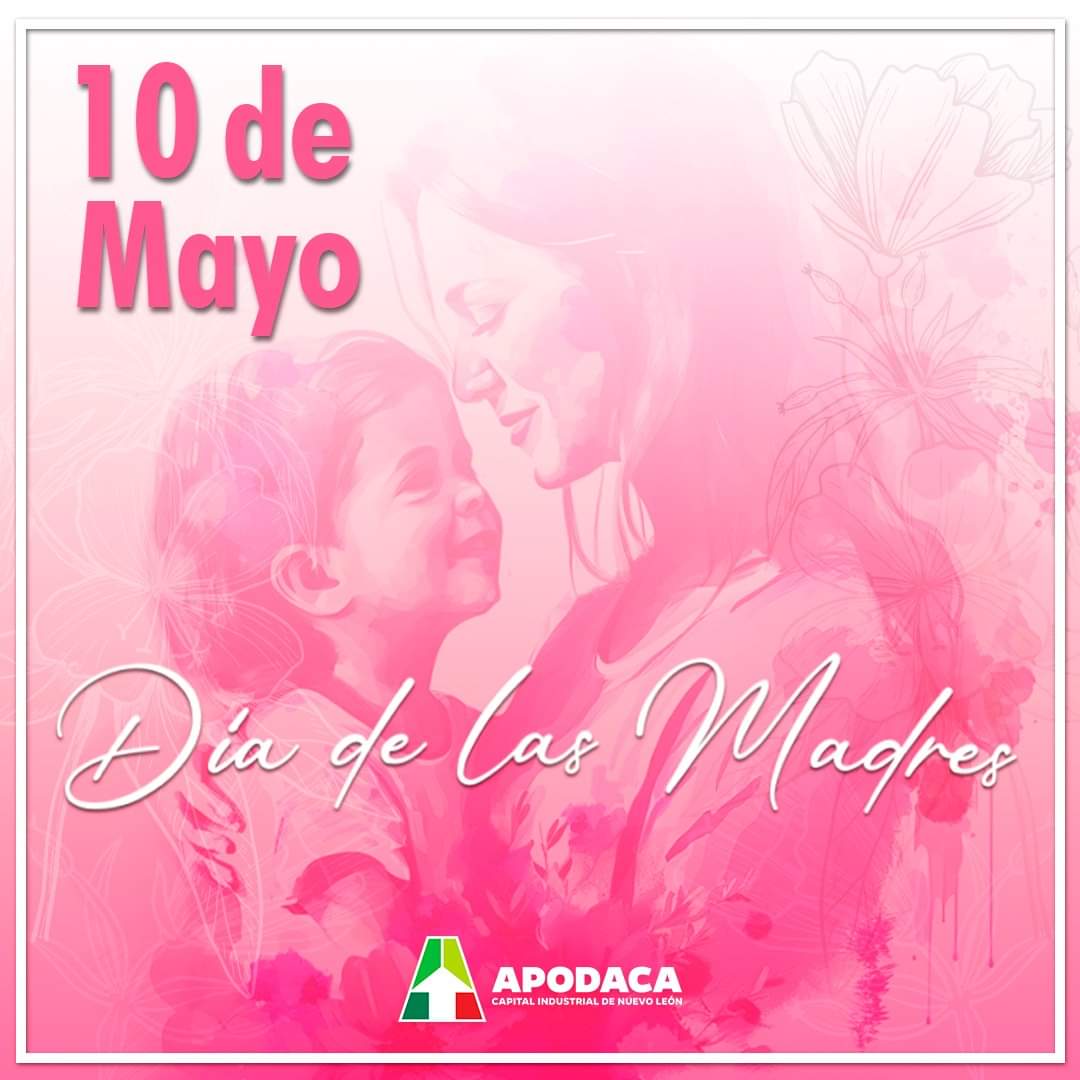 💐Celebremos el amor incondicional, la fuerza incomparable y el apoyo inquebrantable que nuestras madres nos brindan cada día 🫶🏼

¡Feliz Día a todas las Madres maravillosas que hacen del mundo un lugar mejor con su presencia! 💕 

#Apodaca #DíaDeLasMadres #10DeMayo #AmorInfinito