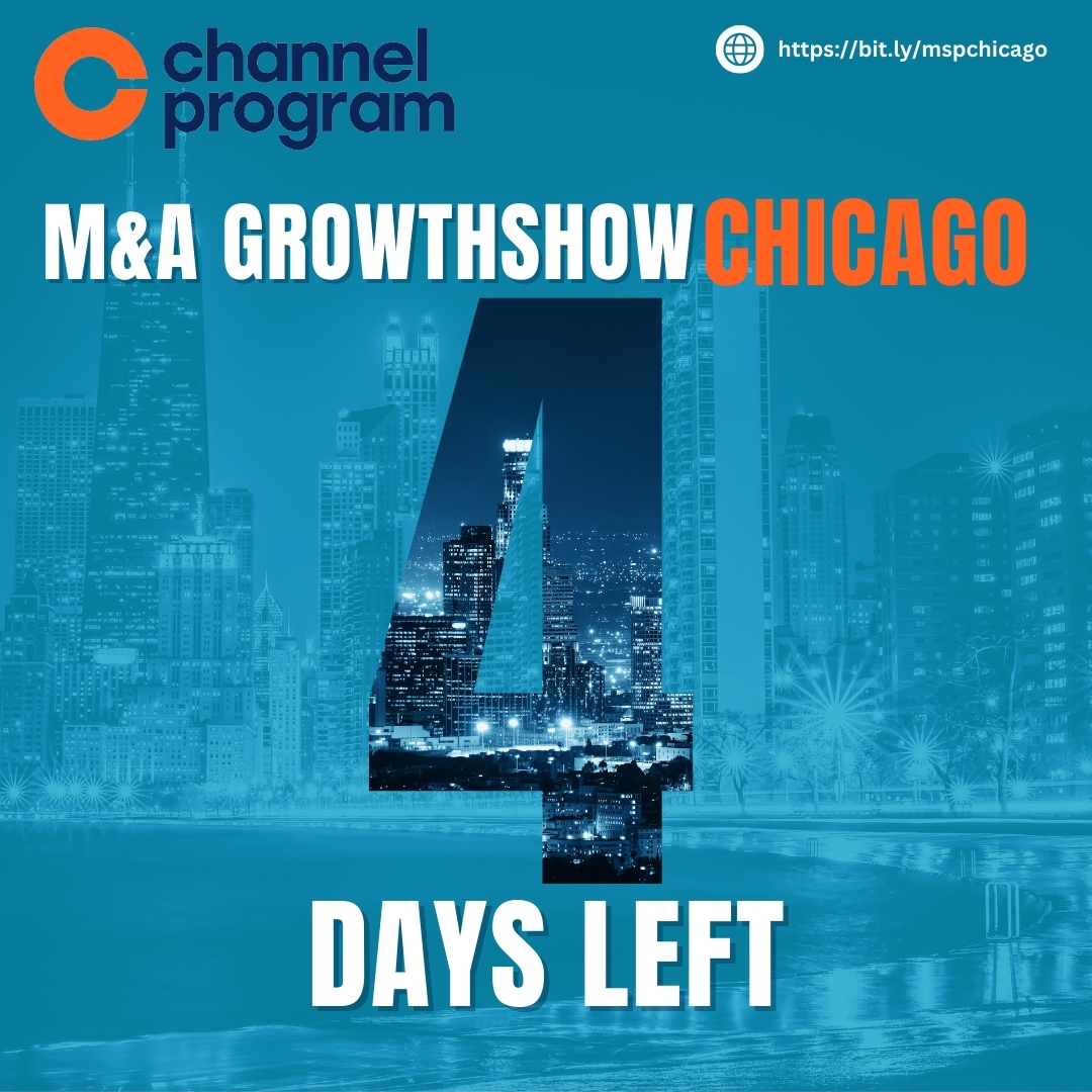 Just 4 days left! Join us at the MSP M&A GrowthShow to dive deep into the dynamic M&A landscape and unlock fresh insights on growth, finance, and tech trends in 2024. Register today to secure your seat: ow.ly/JxiI50RxG9V #MSPGrowth #TechTrends2024 #Countdown