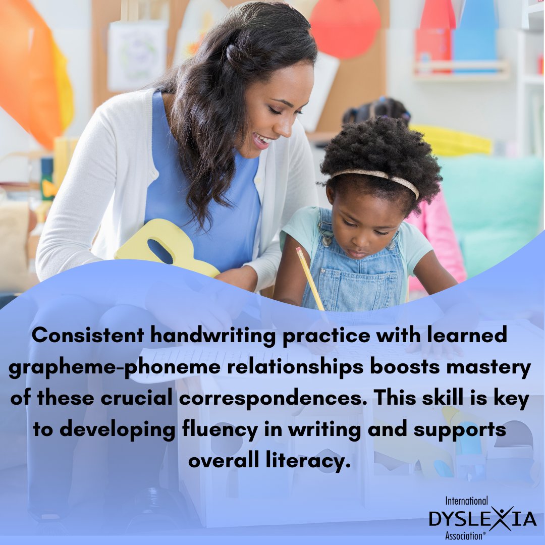 Handwriting is important for overall literacy. #UntilEveryoneCanRead #literacy #StructuredLiteracy