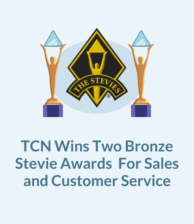 TCN is honored to be recognized by The Stevies for Ethics in Sales and dedication to advanced and innovative customer service. Learn more about TCN’s dedication to their customers. 👇
ow.ly/TOKa50RzSR6
#contactcenter #cctr #crm #customerservice #custserv #customerexperience