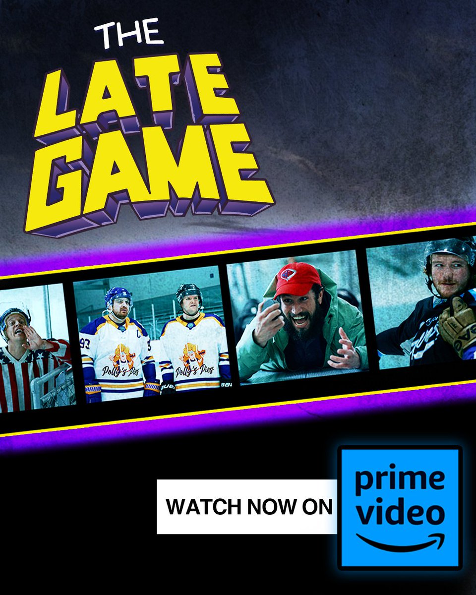Pregame with #TheLateGame starring @rearadchiclets and @alwayshockey!! Puck drop for #Bruins vs. #Panthers is still a few hours away. So why don't you pair your #FridayBeers with a little #BeerLeagueHockey on #PrimeVideo! 

#NHLPlayoffs #StanleyCup #Oilers #Canucks