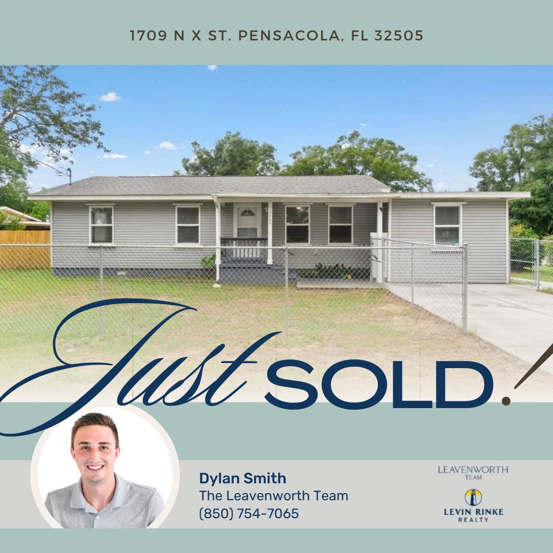 Dylan's newest venture: Selling the charm and comfort of 1709 N X St. 🏡  Congratulations to Dylan and his buyers! #DreamHome #floridarealestate #realestatenewslady #pensacola #housetoursflorida #homesinflorida #movetoflorida #movetopensacola #movetothebeach #newhomes #realestate
