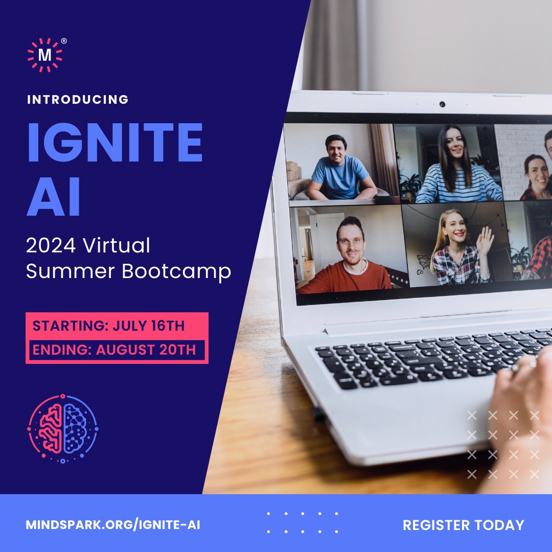 This summer, level up your teaching with AI. Join the Ignite AI Summer Bootcamp, a virtual, comprehensive program designed for educators. 📢🌟

Don't miss out on this unique opportunity: mindspark.org/ignite-ai

#AIforEducation #AI #GenAI #SummerLearning