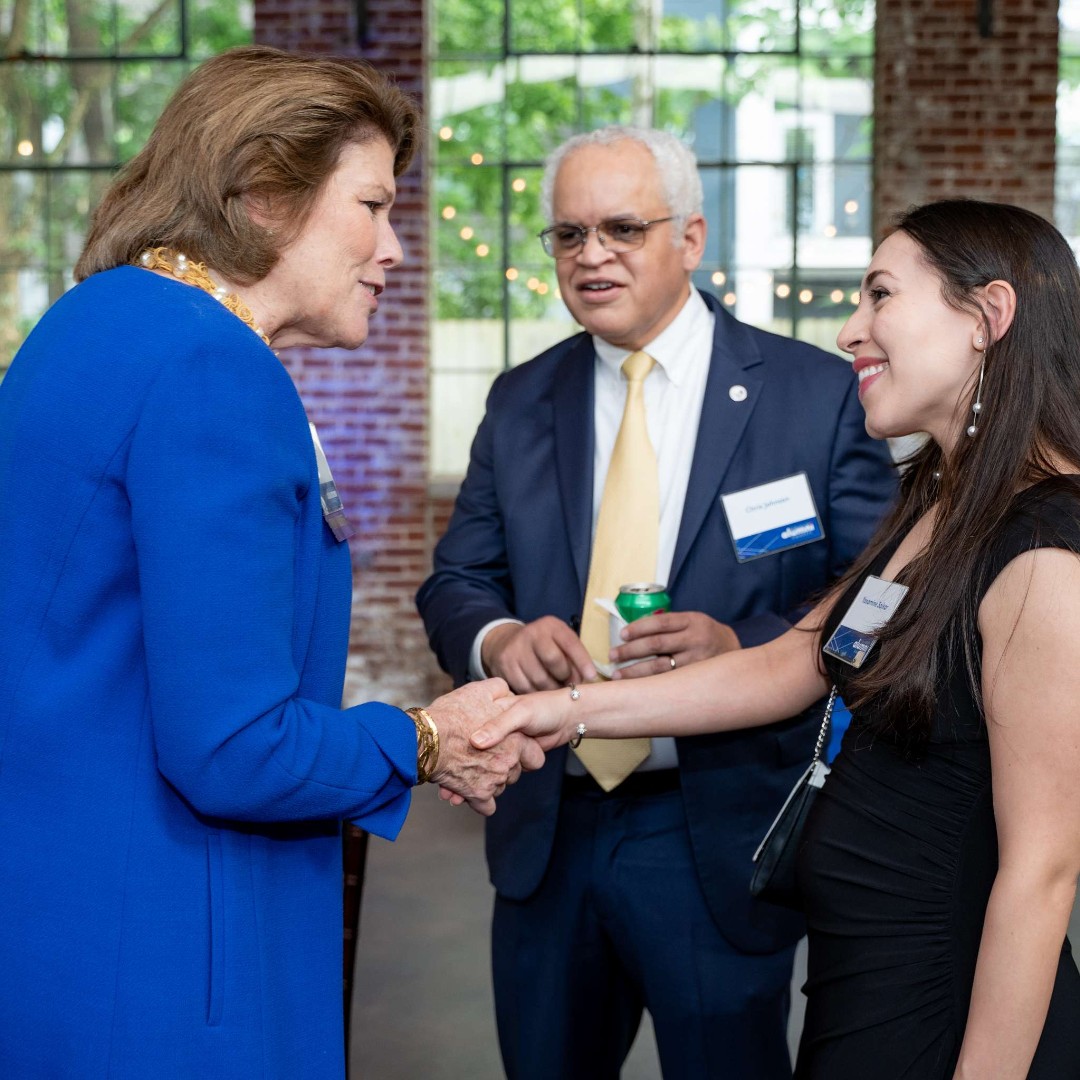 This year we celebrated our Alumni Awards with five fantastic honorees - Melanie Larkins, Victoria Wallace, Mike Toran, Sophia Williams, and Beth Finnerty! Learn more about these distinguished individuals and how they embody #TheStateWay! t.gsu.edu/3wuAwUH

#RCBGradLife