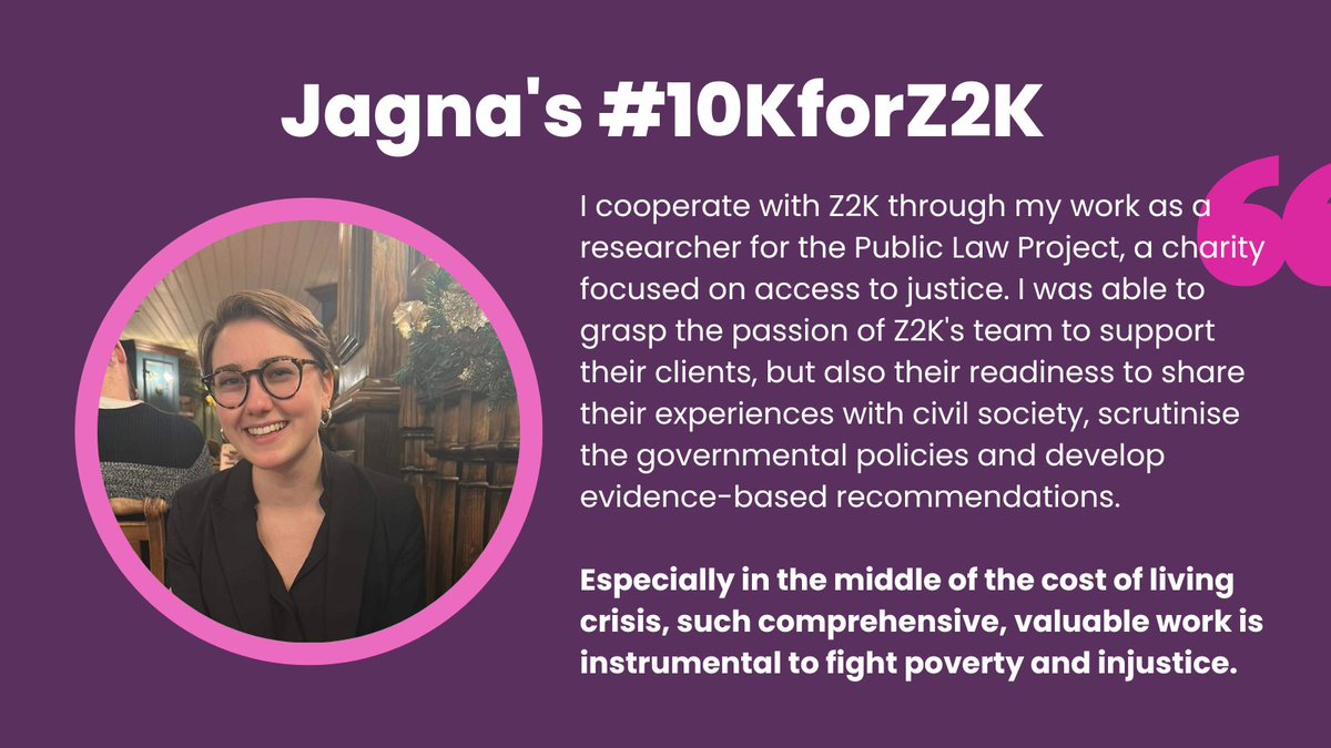 ONE WEEK LEFT! Hear from last year's fitness fundraiser, Jagna, why they chose to race in @TheLondon10K for Z2K. One week left to register to take on #10kforZ2K! z2k.formstack.com/forms/10kforz2…