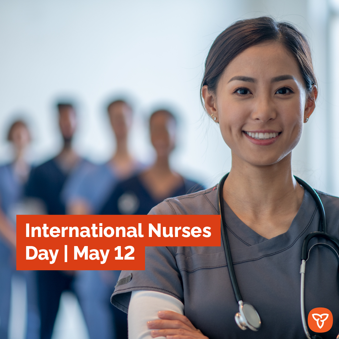 May 12 is International Nurses Day! Through Ontario’s Supervised Practice Experience Partnership, up to 1,500 internationally educated nurses annually working in hospitals and in the community can become accredited nurses in Ontario. Learn more: cno.org/en/become-a-nu…