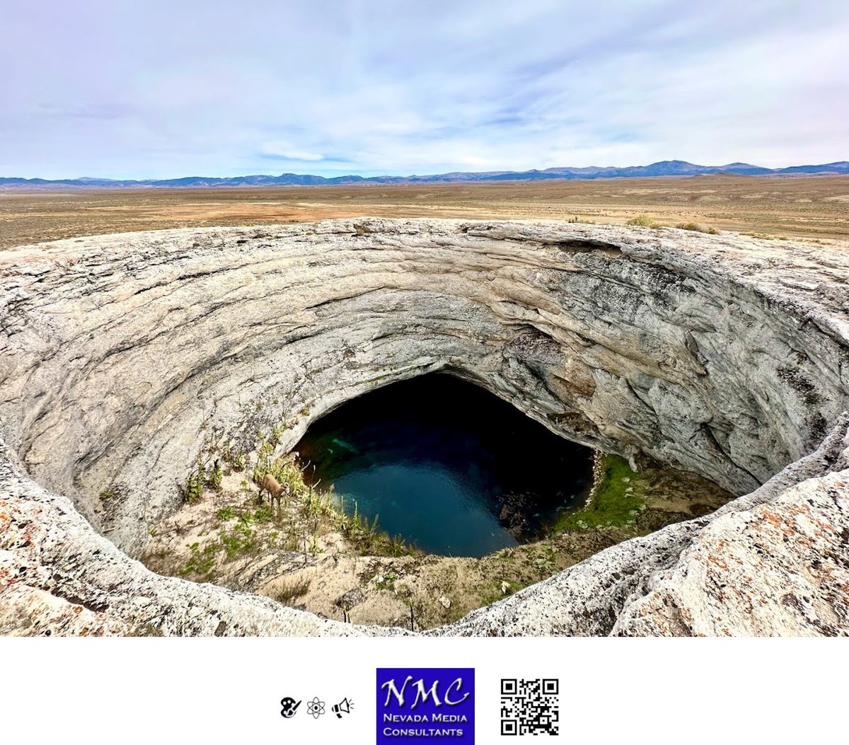 Silver State Wonder #30 Diana's Punchbowl, also called the Devil's Cauldron, is a geothermal feature located on a small fault in Nye County, Nevada.

#Advertising #Marketing #PublicRelations #LasVegas #Media #AdvertisingAgency #MediaBuying #Television #Radio #Outdoor