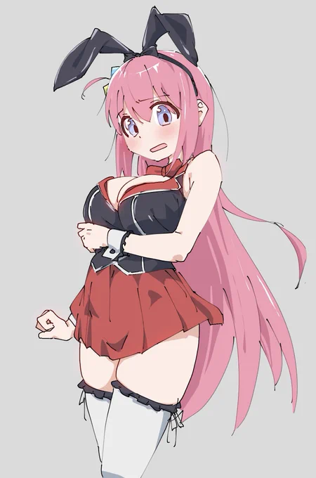 バニーガーデンぼっち描きました 