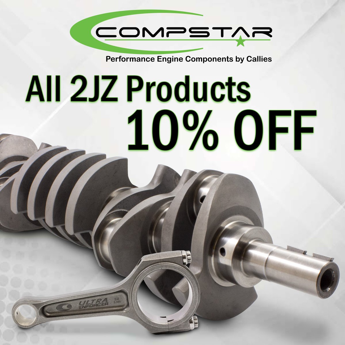 All 2JZ Products are 10% Off for the month of May! What are you waiting for? Give Callies a call! 419-435-2711 #CalliesPerformance #Toyota #2JZ