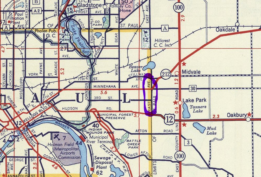 Fun Fact- McKnight Road is named after the 3M Chairman William L. McKnight (Founder McKnight Foundation with a current endowment of $2.5B). It was called East Ave until the establishment of #Maplewood in 1957 and the plans to move #3M headquarters from #saintpaul were announced.