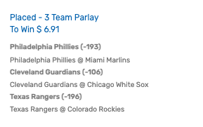 we're righting the ship with today's #ShitTeamParlay