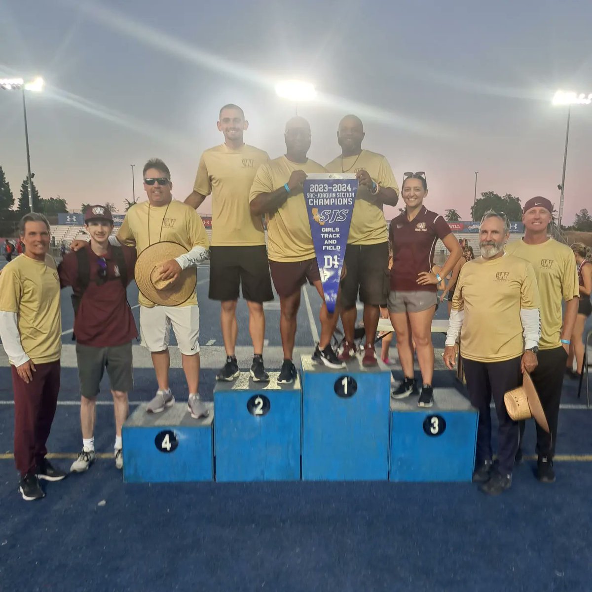 CoachButler25's tweet photo. @whitney__TF Girls win @cifsjs D1 Championship the 2nd straight year! So proud of these girls & coaching staff! @SacBee_JoeD #WhitneyDistance #WhitneyThrowers #WhitneyJumpSquad #WhitneyVaulters #WhitneyJumpers #WhitneySprinters #BackToBack #SectonChampions #WHSUnleashed π π https://t.co/l0XBZPoAdw