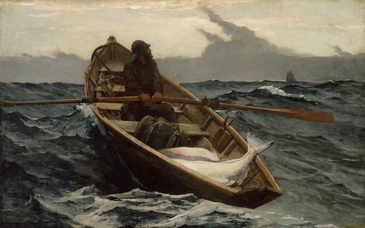 Benim gibi kolay kolay pes etmeyenler için söylenmiş bir söz: 'Eğer fırtına çıkınca yolcular gemiyi terk etmiş olsalardı kimse okyanusu geçemezdi. ' Charles R. Kettering Winslow Homer 🎨 'The sis warning'