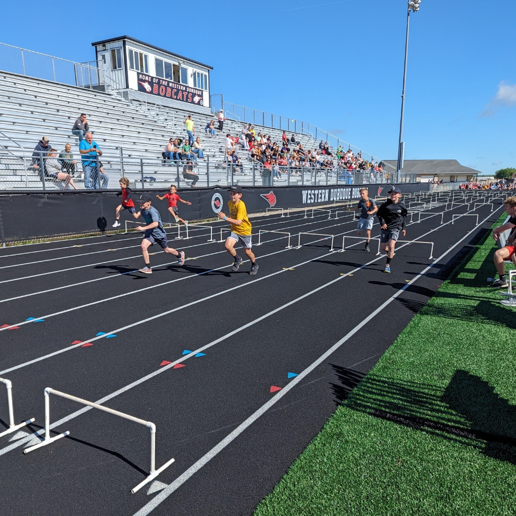 An amazing day at our district annual track meet (all five elementary schools)! Thank you to our district Physical Education teachers and staff for making this happen. The kids ran hard!