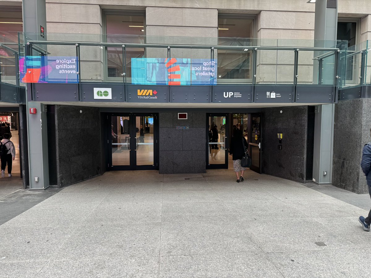 The city of Toronto needs to take a lesson from the TTC and sort out its doors at Union station 

The TTC manages to keep the doors open, the city should be doing the same