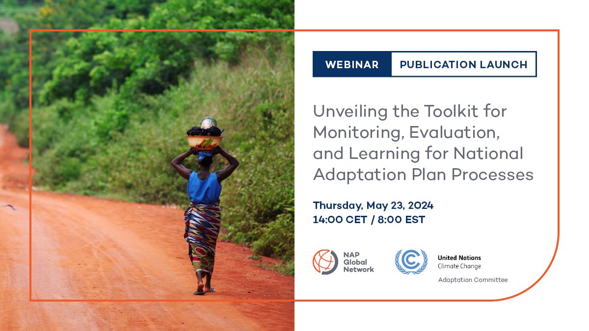 NAP_Network's tweet photo. Collaboration and shared learning are key to building resilient and flexible MEL systems for NAPs. 

Join us in our webinar for the launch of our new MEL toolkit on Thursday May 23rd at 14h00 CET / 8h00 EST.  

Sign up here: 🔗 https://t.co/uRzkaJszB2 https://t.co/rAYbdjJZqe