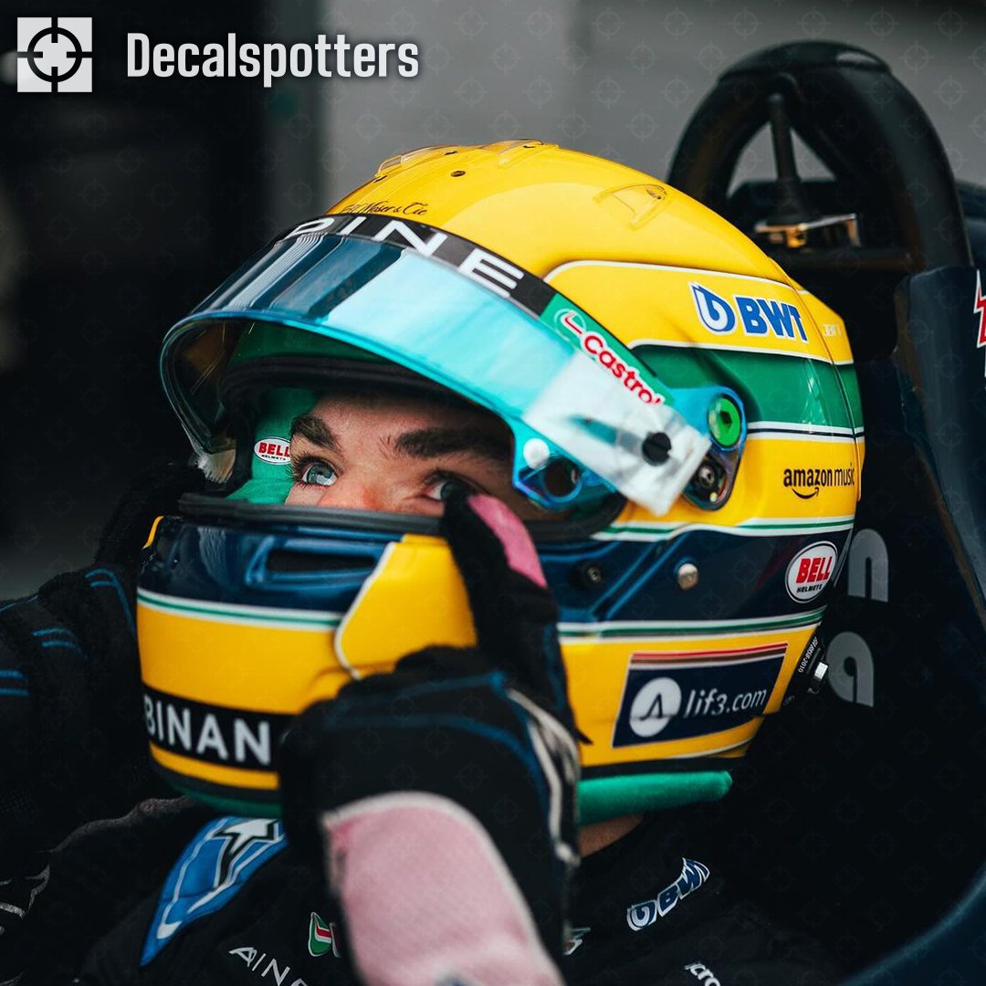 Pierre Gasly will wear an Ayrton Senna tribute helmet at the upcoming #ImolaGP 👀

After the weekend, the helmet will be auctioned by F1 Authentics, with all money raised going to the Instituto Ayrton Senna to support children's education in Brazil.

#F1 @PierreGASLY