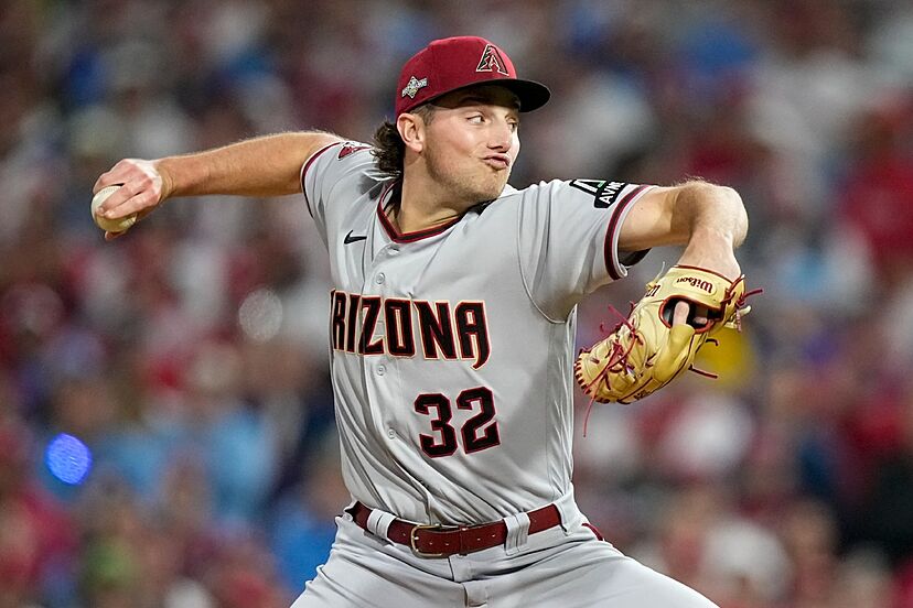 Brandon Pfaadt has shown strong command throughout the year, making him a great target vs the Orioles, who have the lowest walk rate vs righties. Check out our MLB Parlays for May 10: thegameday.co/44zh0SR