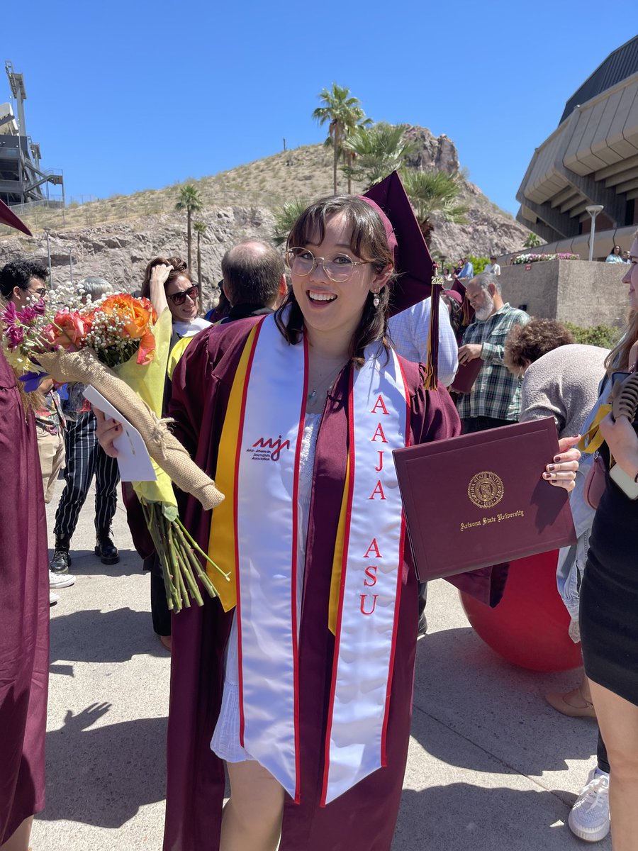 Special hats off to ⁦⁦⁦<a href="/WaissAlexis/">Alexis Waiss</a>⁩.
Congrats! You did a fantastic job as president of ⁦<a href="/aaja_asu/">AAJA at ASU</a>⁩. We’re all so proud of you. 👏