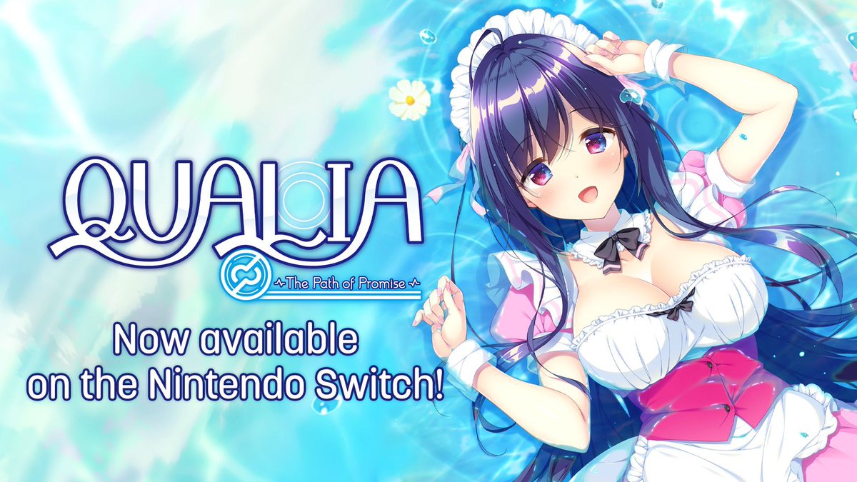 Spending maid day with a cute android maid named Machina? Yes please! Take her on the go with you with QUALIA ~The Path of Promise~, out now digitally on the Nintendo Switch! Find a link for your eShop region here: buff.ly/3xPNxIJ