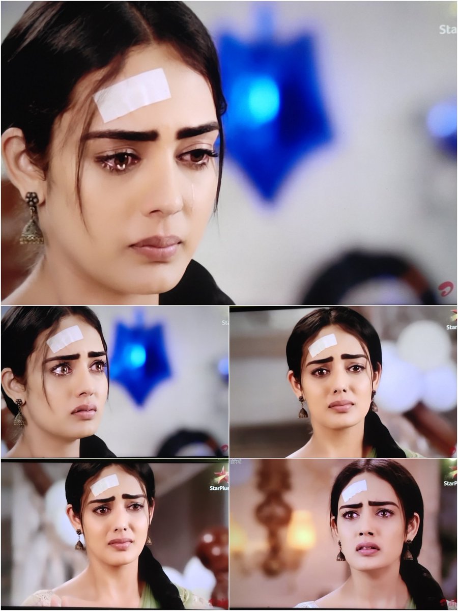 Oh god Sahiba's tear drop. Very difficult to see Sahiba's dukh dard pida nowadays. 
Sahiba's emotional scenes make me cry. Her red teary eyes in emotional scenes are enough to feel the pain.
Sahiba...
💔💔😭😭
#TeriMeriDoriyaann
#HimanshiParashar
