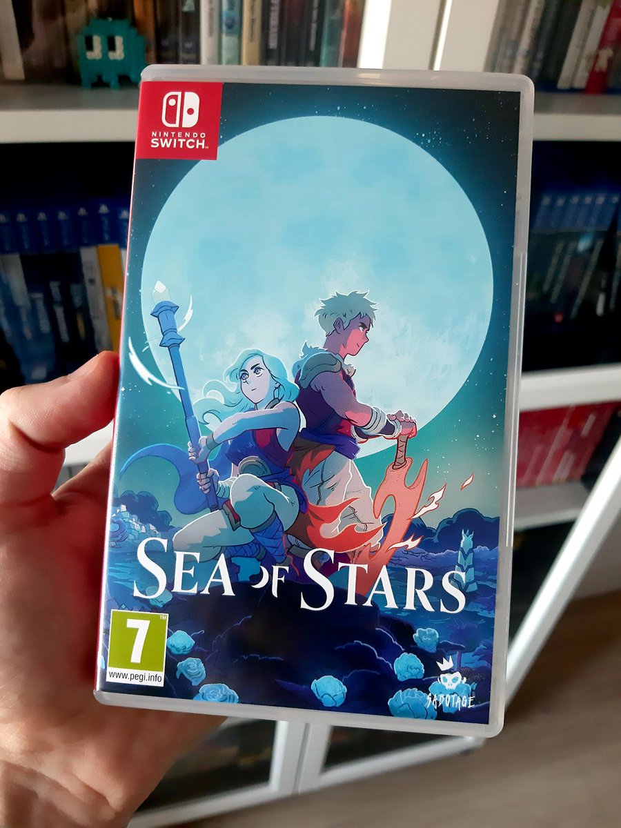 Muchas gracias a @MeridiemGames por la edición en formato físico y a @wakkapoficial por el puntual envío. Formato físico siempre !! #SeaofStars