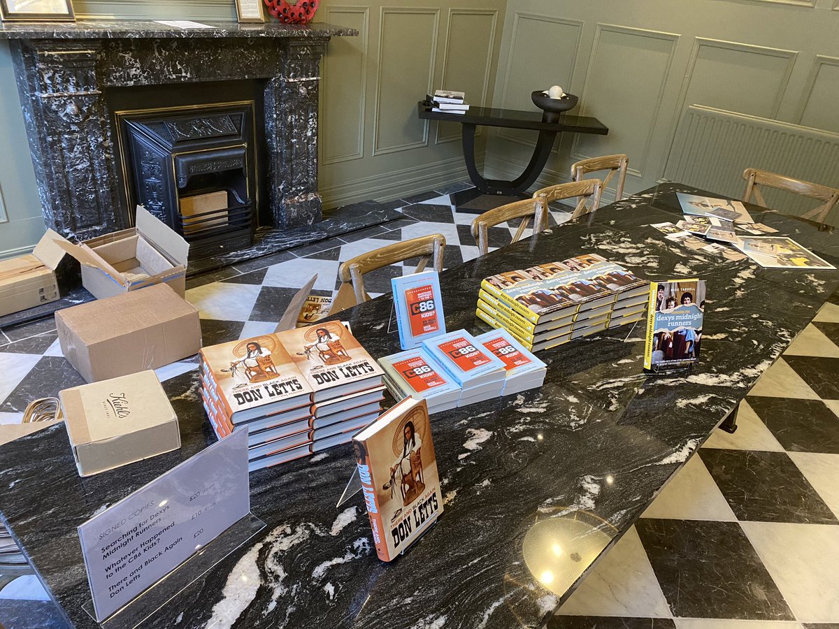 Doors open at @theexchange1856 - merch is in The Thomas Brown Room. *You can still pay on the door! Get your books signed as well. @nigetassell @RebelDread @PeteWilliamsMus