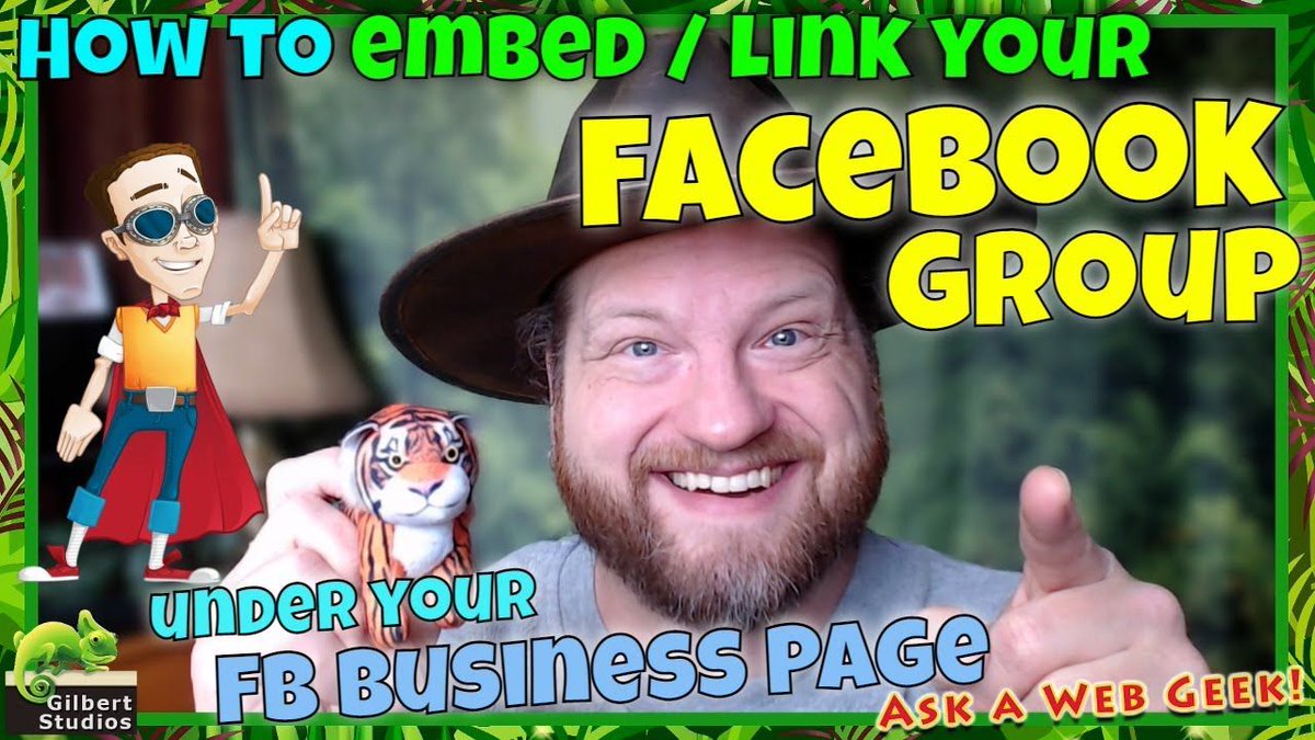 VIDEO: How to embed or link your Facebook Group under your Facebook Business Page WATCH: buff.ly/38UNq2H Watch, LIKE, Comment and Share! The Internet is a Jungle! #smallbusiness #businesstips #business101 #entrepreneur #startups #workfromhomedad #marketing