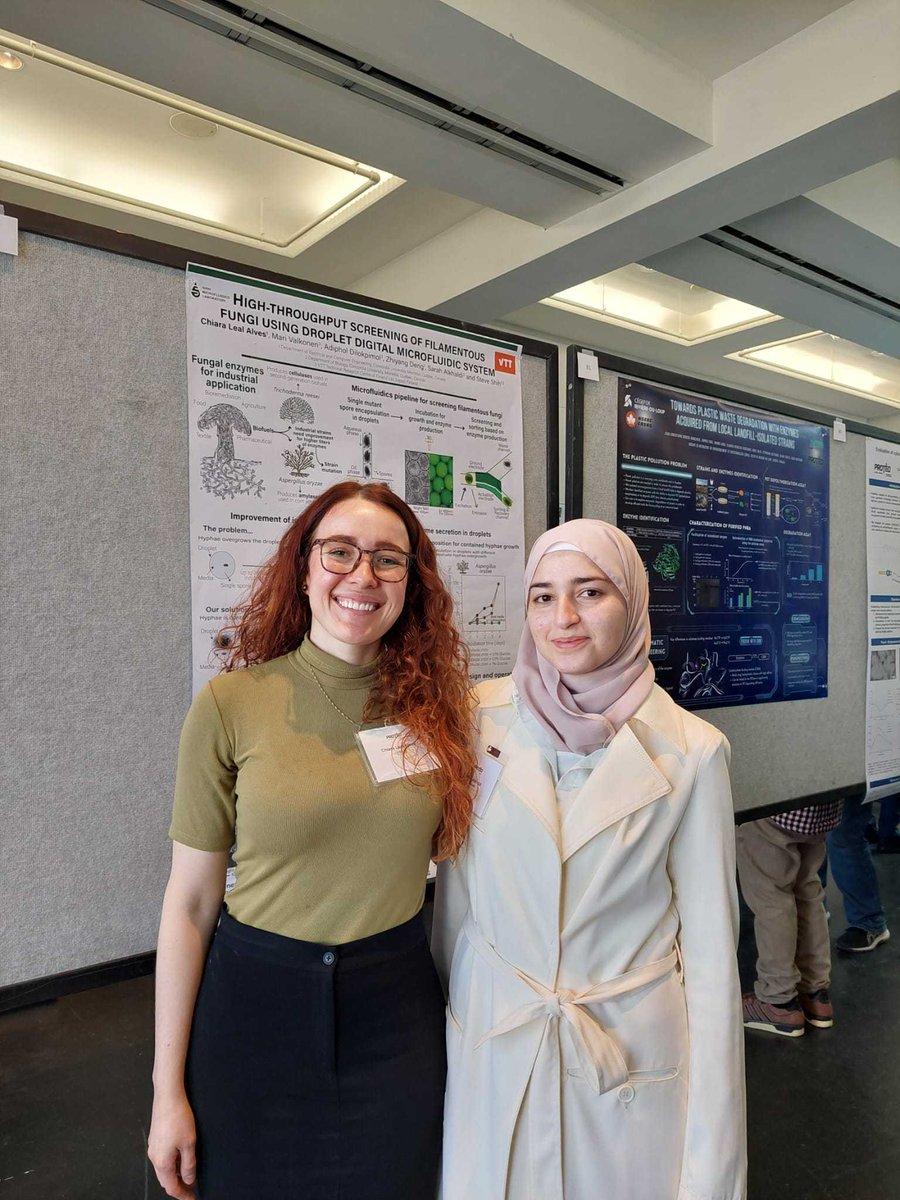 Shih_Lab (@shihlab) on Twitter photo If you are at <a href="/ProteoQuebec/">PROTEO</a> conference today, do check out one of on-going projects with #microfluidics and #fungal screening. Awesome work by <a href="/ChiaraLAlves/">Chiara Leal Alves</a> and Sarah in collaboration with <a href="/VTTFinland/">VTT</a>! Promise you will not be disappointed! <a href="/ConcordiaBGSA/">Concordia BGSA</a> <a href="/SynBioCU/">CASB</a> #biotech If you are at <a href="/ProteoQuebec/">PROTEO</a> conference today, do check out one of on-going projects with #microfluidics and #fungal screening. Awesome work by <a href="/ChiaraLAlves/">Chiara Leal Alves</a> and Sarah in collaboration with <a href="/VTTFinland/">VTT</a>! Promise you will not be disappointed! <a href="/ConcordiaBGSA/">Concordia BGSA</a> <a href="/SynBioCU/">CASB</a> #biotech