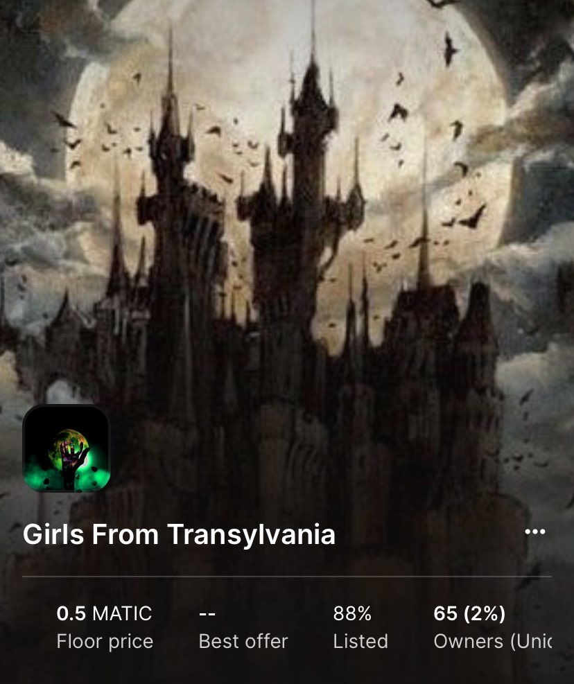 Girl From Transylvania👄👄 👄👄👄 opensea.io/collection/gir… #PolygonNFT #NFT #NFTshill #NFTs #NFTartists #NFTCommmunity #NFTCommunity