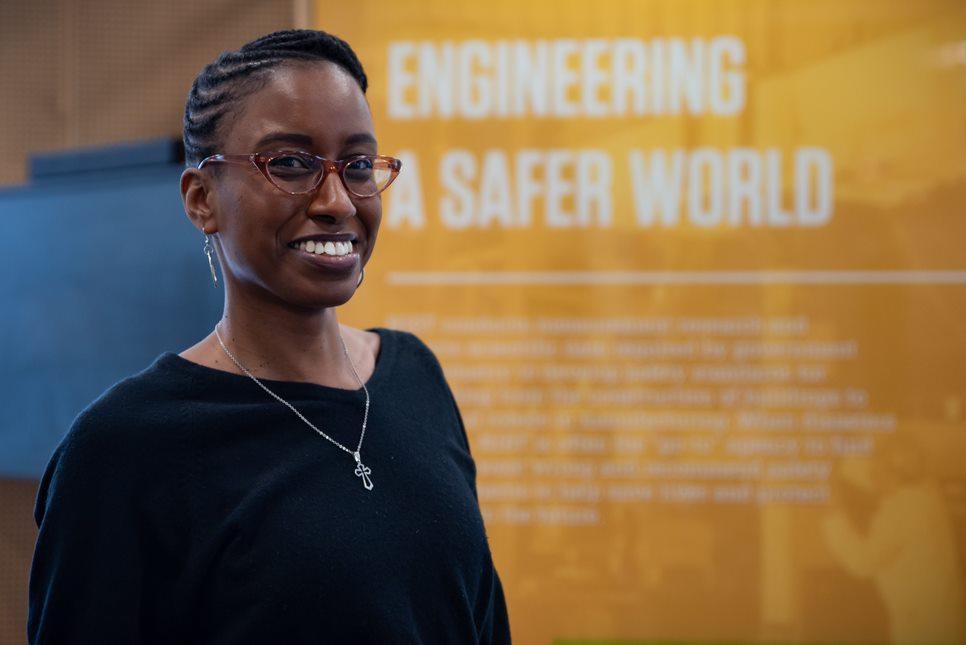 NIST engineer Jazalyn Dukes’ fascination with bridges as a child led to her interest in the structures and engineering behind them. Learn about how this fascination helped her build a career protecting people and buildings from natural disasters: nist.gov/blogs/taking-m…