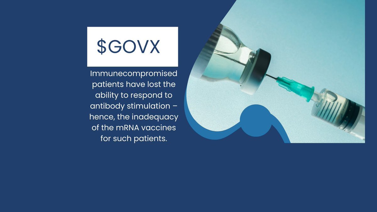 Some people would love to have a Covid shot that worked for them. #vaccine #technology #infectiousdiseases $GOVX geovax.com