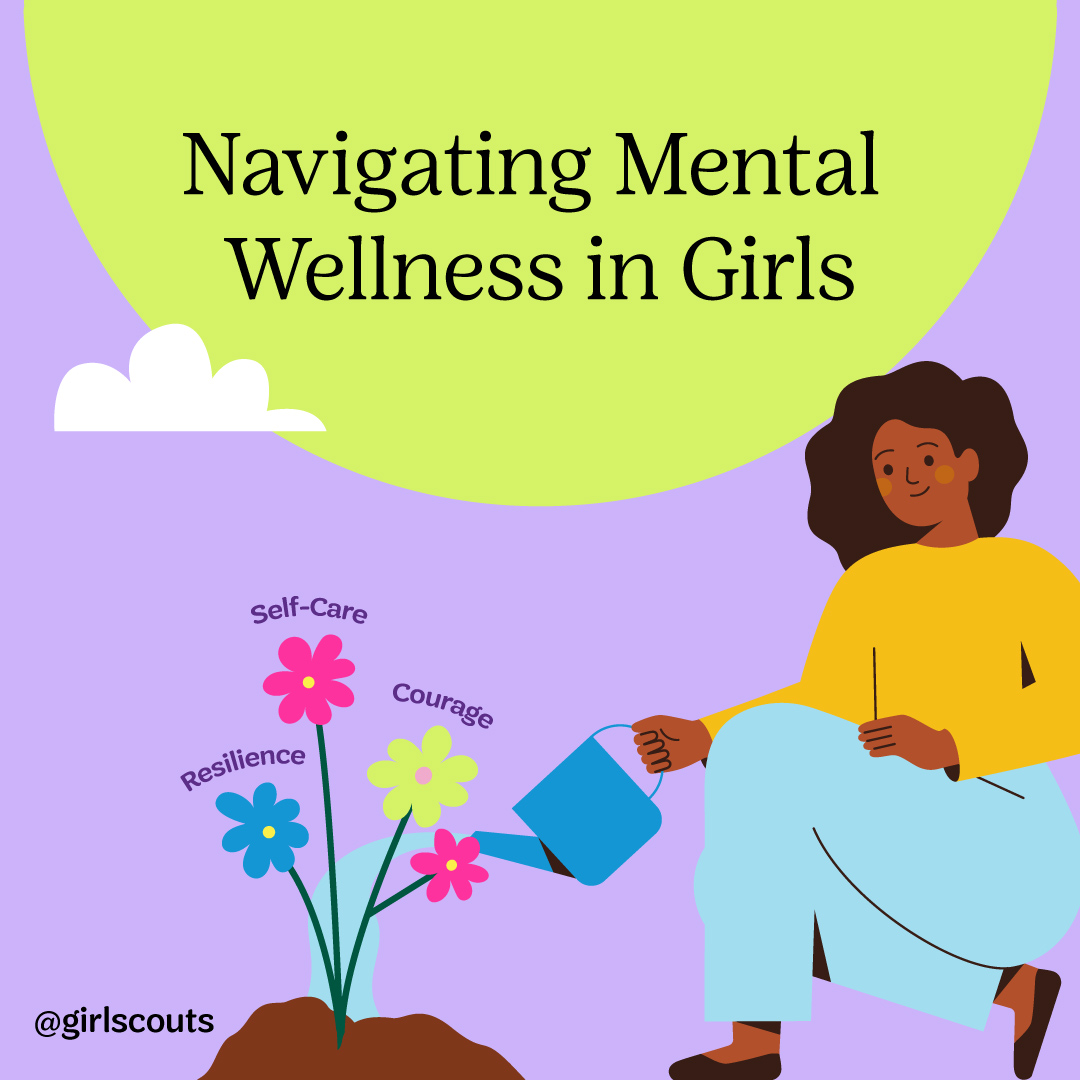 Loneliness levels are soaring among young girls, affecting confidence and wellbeing. 💔 Let's come together to provide the love and support they need: link.girlscouts.org/4akALQ6 💚 #MentalWellness #GirlScouts