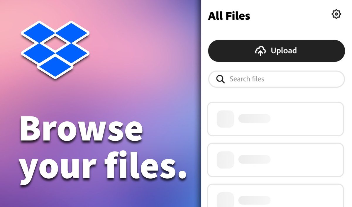 Try this Express add-on to send assets from your Dropbox straight into your project, then send your creative work back to Dropbox 🤩 Learn more: adobe.ly/4buh3lZ