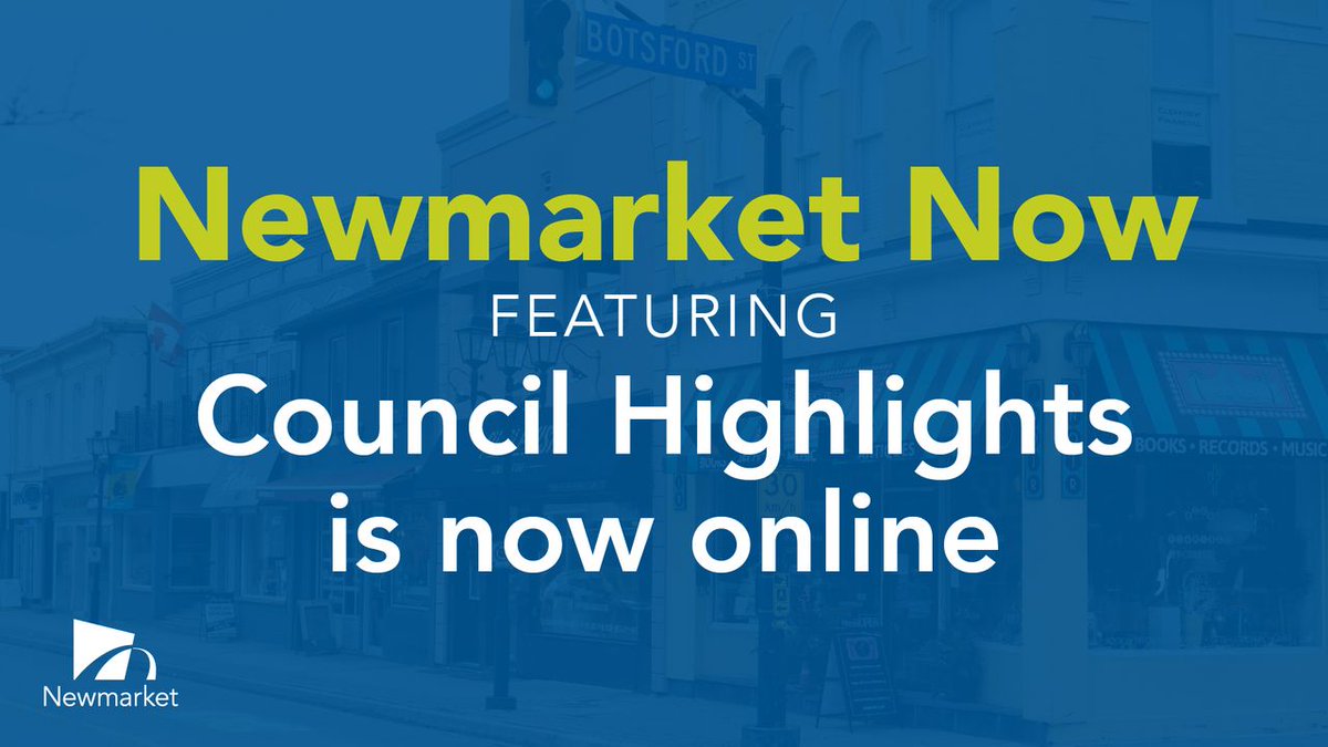 📰 Read the latest edition of Newmarket Now featuring Council Highlights to catch up on Town news! Learn about #Newmarket's 2025 Budget Process, find out how YRP is addressing crime prevention, and much more. Subscribe and read more: bit.ly/2FaDuQ6