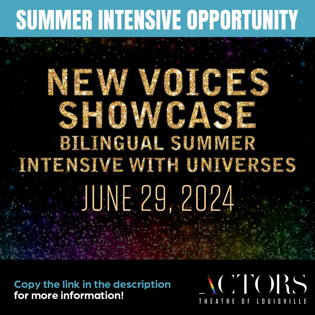 Hey Alumni!

Actors Theatre of Louisville has an exciting Summer Intensive opportunity for high school students/recent graduates, ages 14-19. Please copy and paste the link below for more information including how to apply!

actorstheatre.org/new-voices-202…

#KentuckyGSA #GSA2024