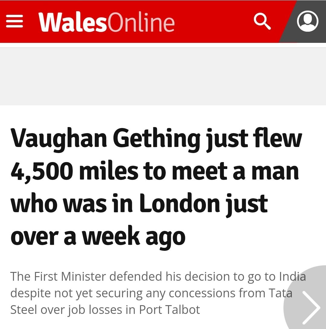 🚨 | Welsh First Minister Vaughan Gething just flew 4,500 miles to meet a man who was in London just over a week ago. 💥 Happy to jump on an aeroplane but his Government implement speed restrictions on cars to 'save the planet'. ✈️ The taxpayer is paying too. 🤡 Politicians