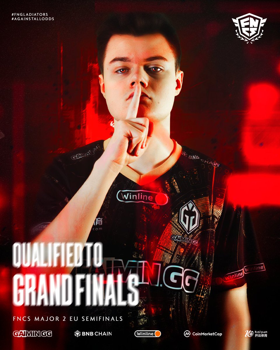 Grand Finals bound 🤫 One game is all it took for @KamiFN1 #AgainstAllOdds | #FNGladiators