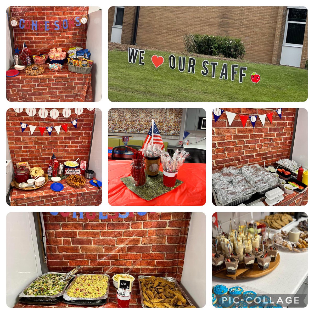 What a week of being spoiled by our High Point PFE. Thank you to all of the parents for spoiling us all week long. 💛🖤