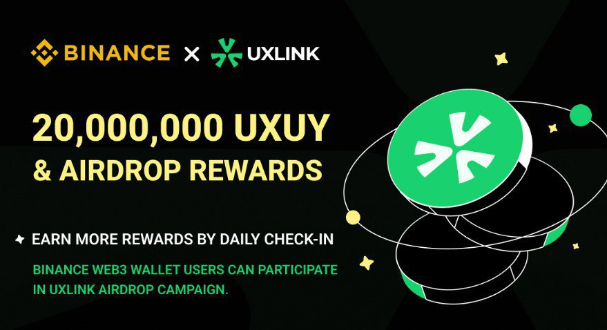 ezairdropcrypto's tweet photo. 🪂Hướng Dẫn Tham Gia Dự án Uxlink x Binance Web3 Airdrop Chia sẻ 20.000.000 token UXUY 
🔥 Nhiệm vụ:

🟢 Đăng ký + KYC sàn Binance rồi tạo ví Web3 : Link đăng ký tại đây (https://t.co/3Lit0obo3j)

🟢 Connect ví web3:  Tại đây (https://t.co/r9zW5f5IzP)

Hướng dẫn 👇 https://t.co/O0T4kNd2SX