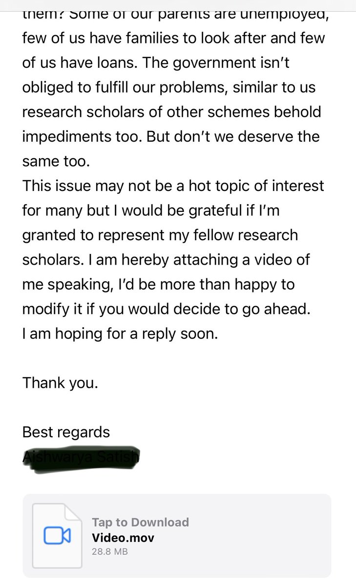 unalome_aishh's tweet photo. @BrutIndia has all the sweet time to post snippets of Urvashi Rautelas wardrobe and the biography of Hailey Bieber. I remember sending a mail regarding the condition of research scholars on 4/4/24 and there's no reply. Where's the authenticity "Brut" India? https://t.co/Q98pEHF0Jl