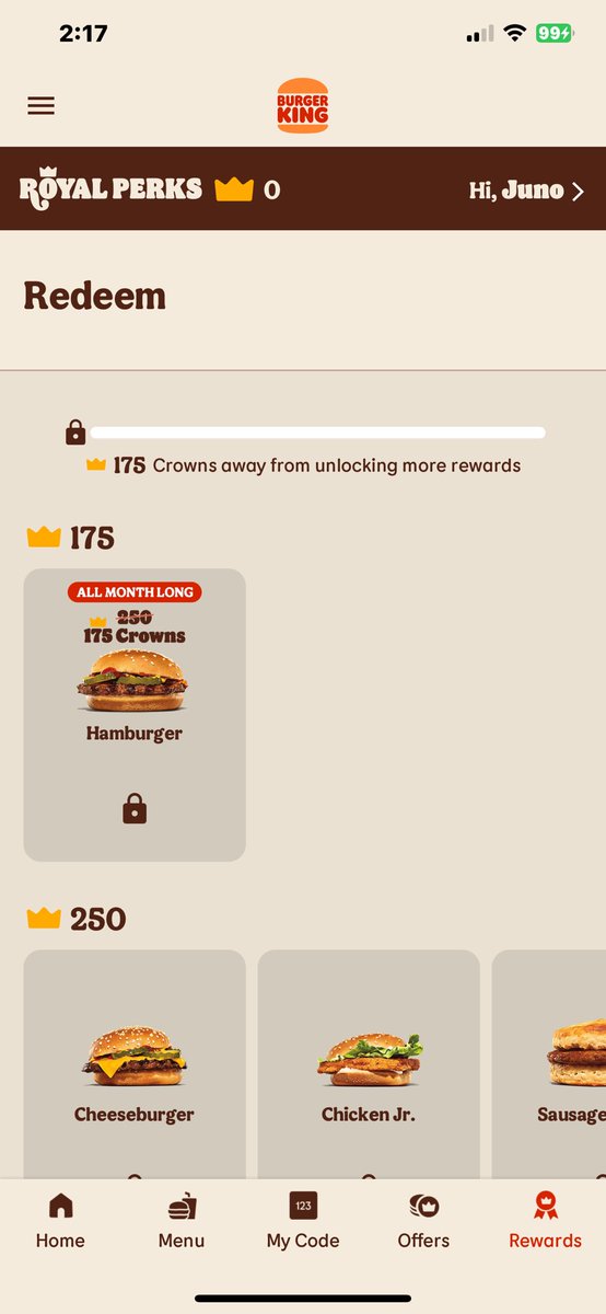 WolfWarriorHowl's tweet photo. @BurgerKing as I activate this on my email my crowns had been reset &amp; so is everything else is there a way I can get my crowns back? https://t.co/Wh7u7tdCSS